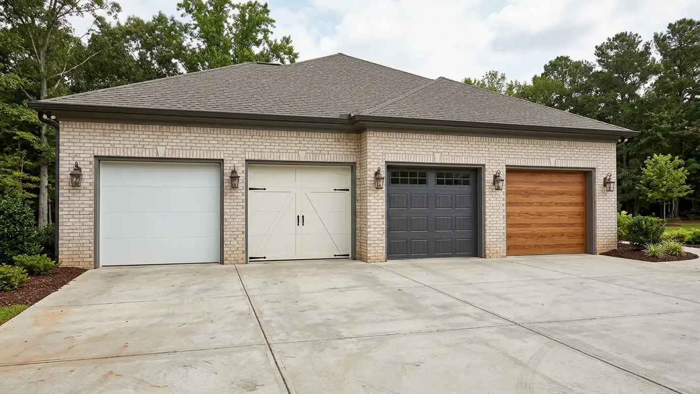 Garage Door Types and Openers Explained | Music City Shed Garage Door Types and Openers Explained in Nashville and Middle Tennessee
