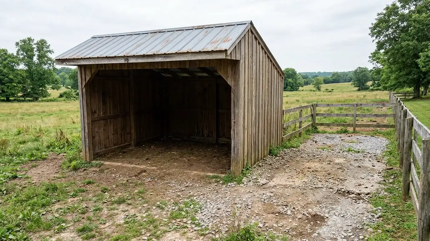 Horse Barns and Run-In Sheds in Nashville and Middle Tennessee