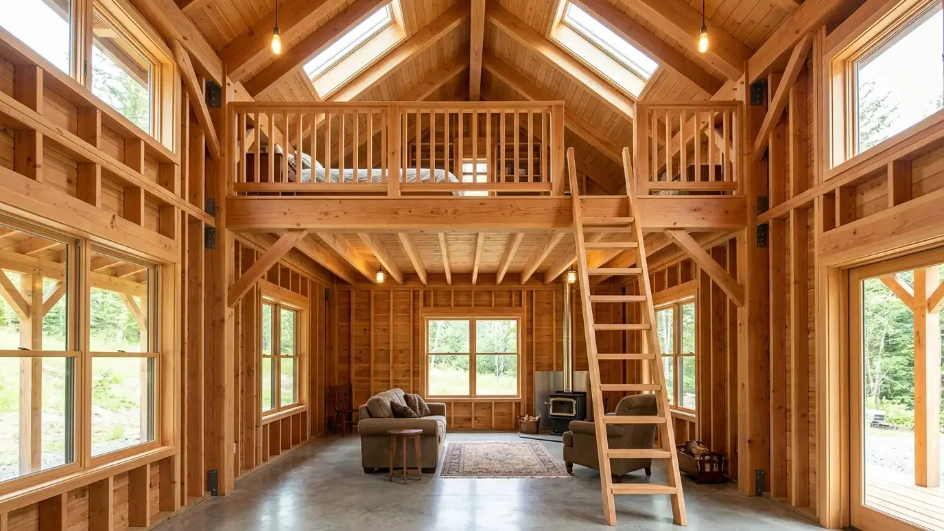 Lofts and Interior Framing | Music City Shed Lofts and Interior Framing in Nashville and Middle Tennessee