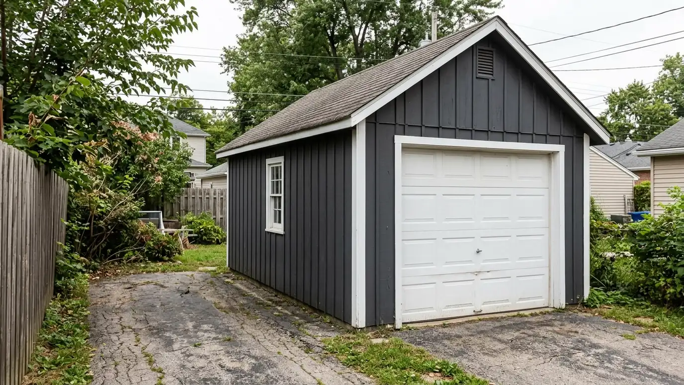 One-Car Detached Garages in Nashville and Middle Tennessee