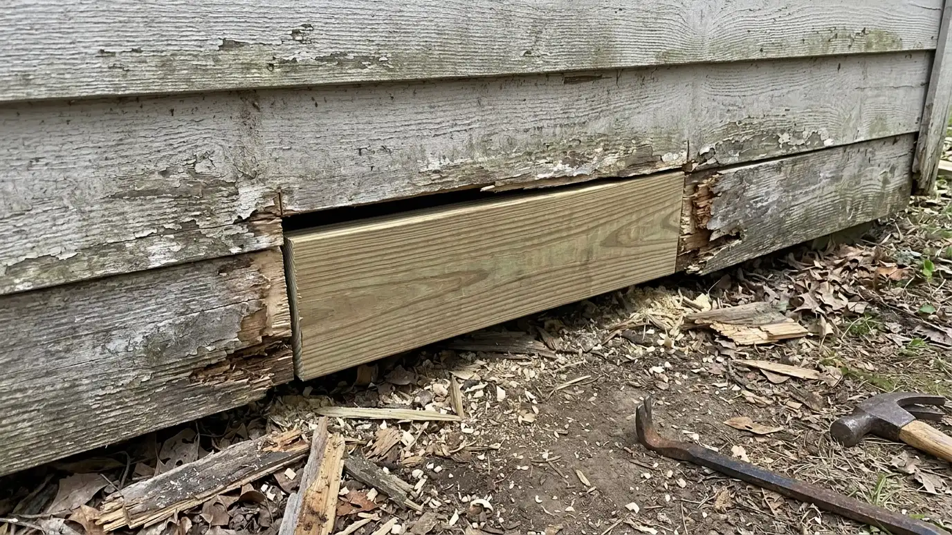 Rot and Termite Damage Repair in Nashville and Middle Tennessee