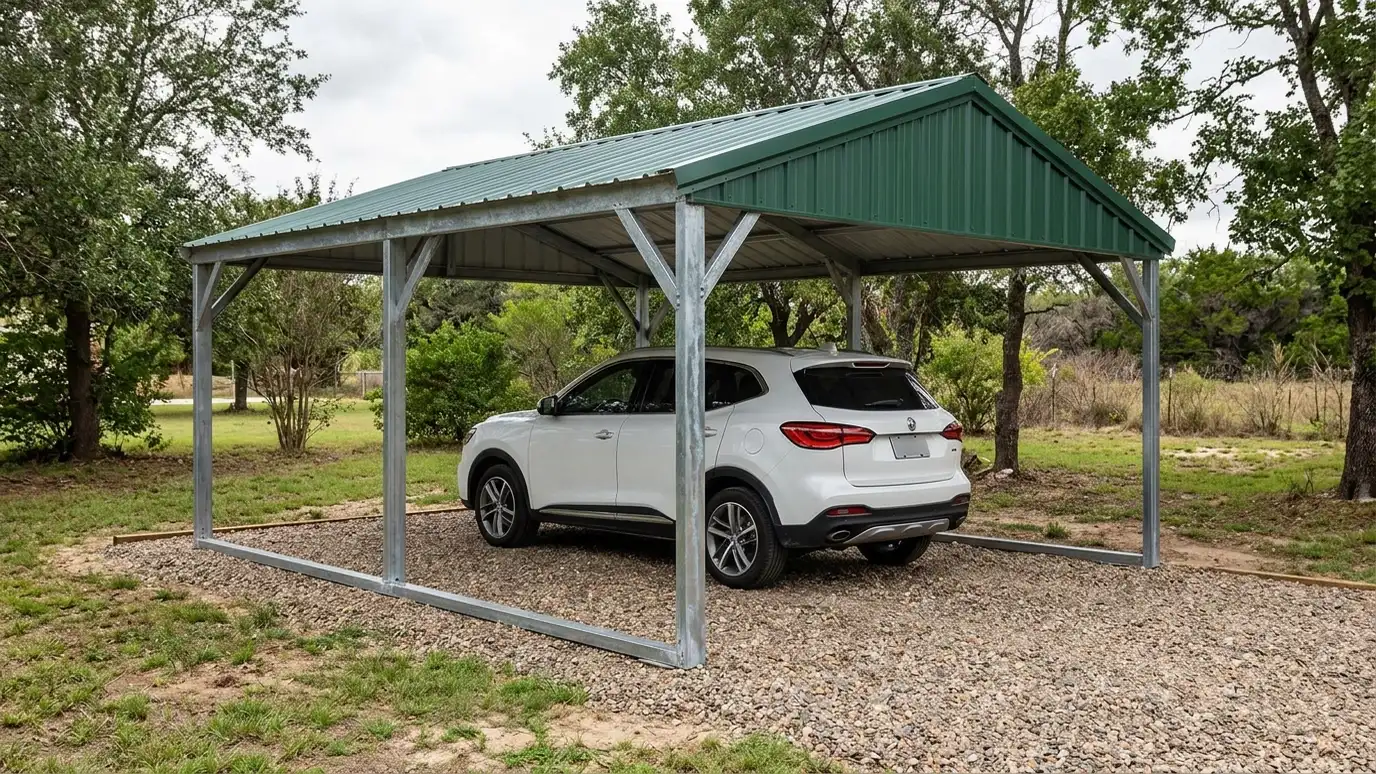 Steel and Metal Carports in Nashville and Middle Tennessee