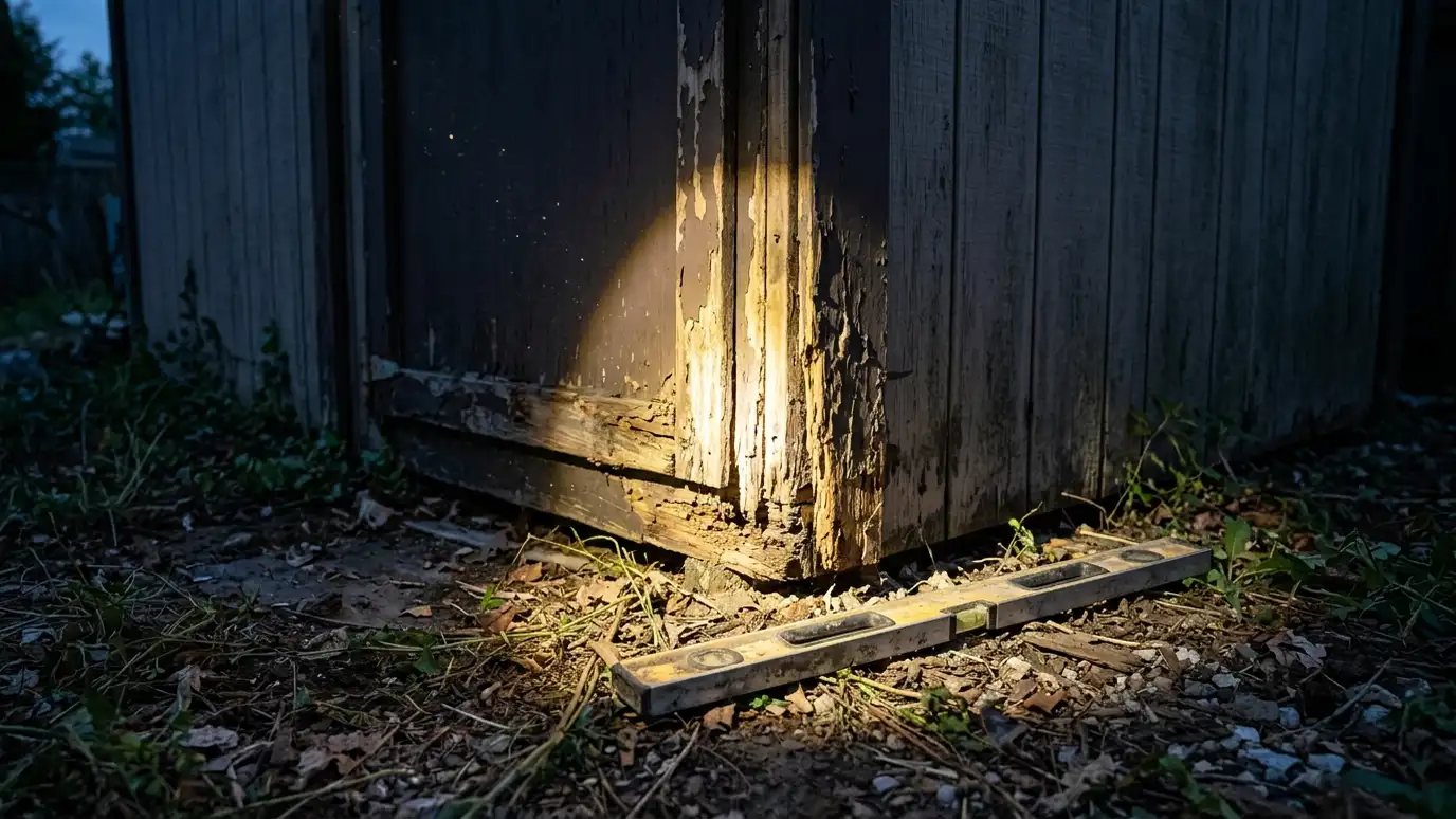 Shed and Garage Problem Finder: Doors, Floors and Leaks preview